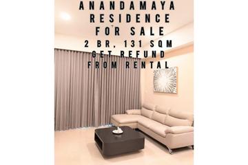 Anandamaya Residence, 2 br, 131 Sqm, Perfect for Investor, Get refund From Rental - YANI LIM 0817496