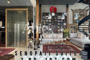 Senopati Suites at SCBD, 3 Br, 196 Sqm, High Ceiling, Luxury Interior, By ONSITE Agent - YANI LIM 08174969303 