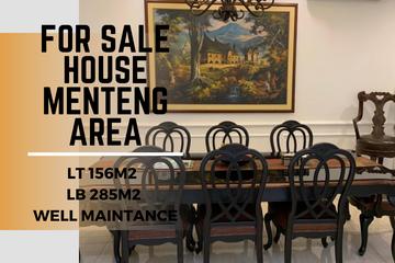 Menteng landed House, 2 storey, Land 156 sqm, Building 285 sqm, Fully Furnished, Direct owner - YANI LIM 08174969303