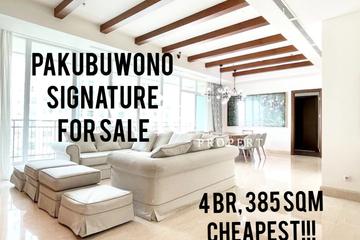 Pakubuwono Signature CHEAPEST!!! 4+1 Br, 385 Sqm,  Perfect for Investor, Get refund from rent  Best Deal - YANI LIM 08174969303