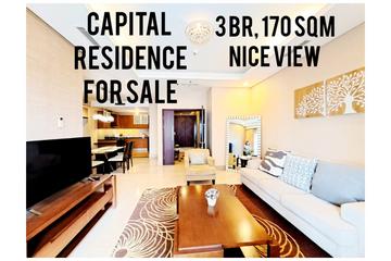 Capital Residence at SCBD, 3 Br, 170 Sqm, Nice Interior and furniture, DIRECT OWNER, Get Best Deal - YANI LIM 08174969303