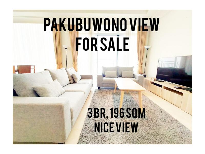 Pakubuwono View CHEAPEST!!! 3 br, 196 sqm, Direct Owner, Only IDR 7.5Bio, Best Deal - YANI LIM 08174969303