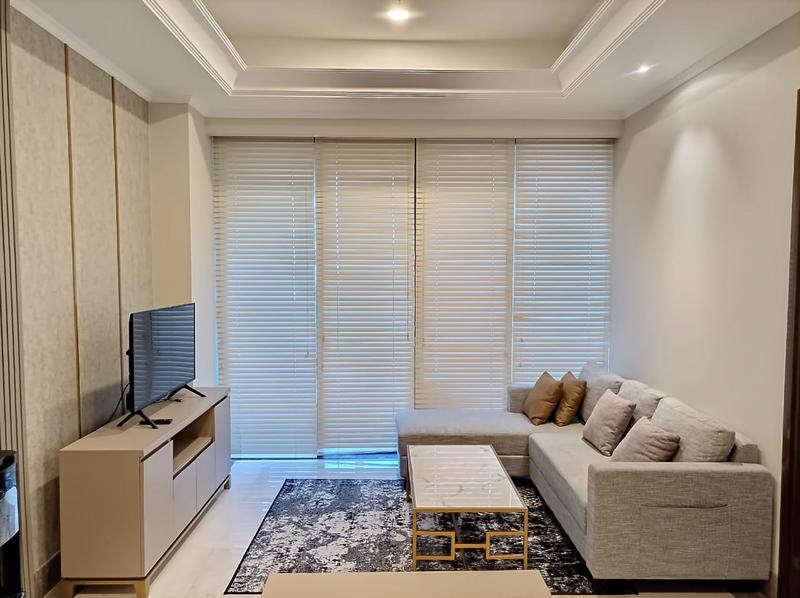 Disewakan MURAH Apartemen District 8 Senopati - 1 BR Size 70 sqm, Fully Furnished, Good View, $ 1.700 / month