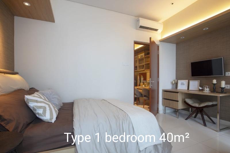 Sewa Apartemen Roseville SOHO & Suite BSD – 1 BR Eksklusif Baru Murah Fully Furnished Electronic