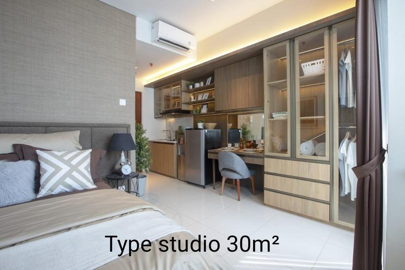 Sewa Apartemen Roseville SOHO & Suite BSD – Studio Eksklusif Baru Murah Fully Furnished Elektronik