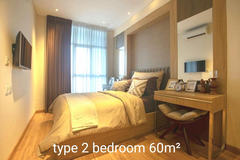 Sewa Apartemen Roseville Soho & Suite BSD – 2 BR Eksklusif Baru Murah Fully Furnished Electronic