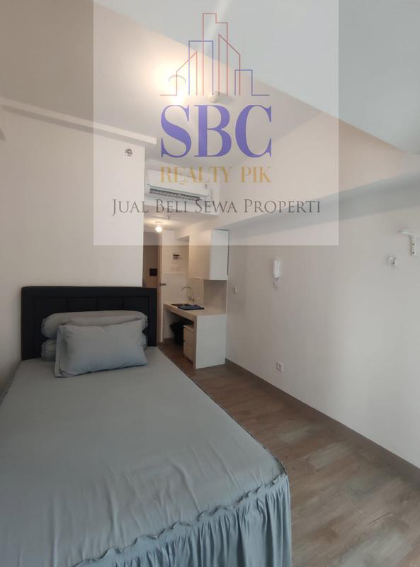 Disewakan Unit Tipe Studio Apartemen Tokyo Riverside PIK 2 Semi Furnished Baru