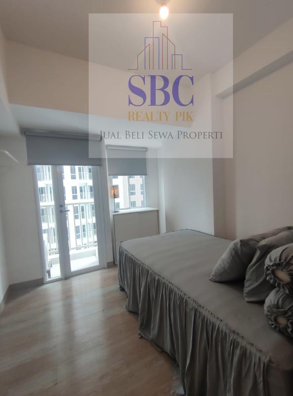 Disewakan Unit Tipe Studio Apartemen Tokyo Riverside PIK 2 Semi Furnished Baru