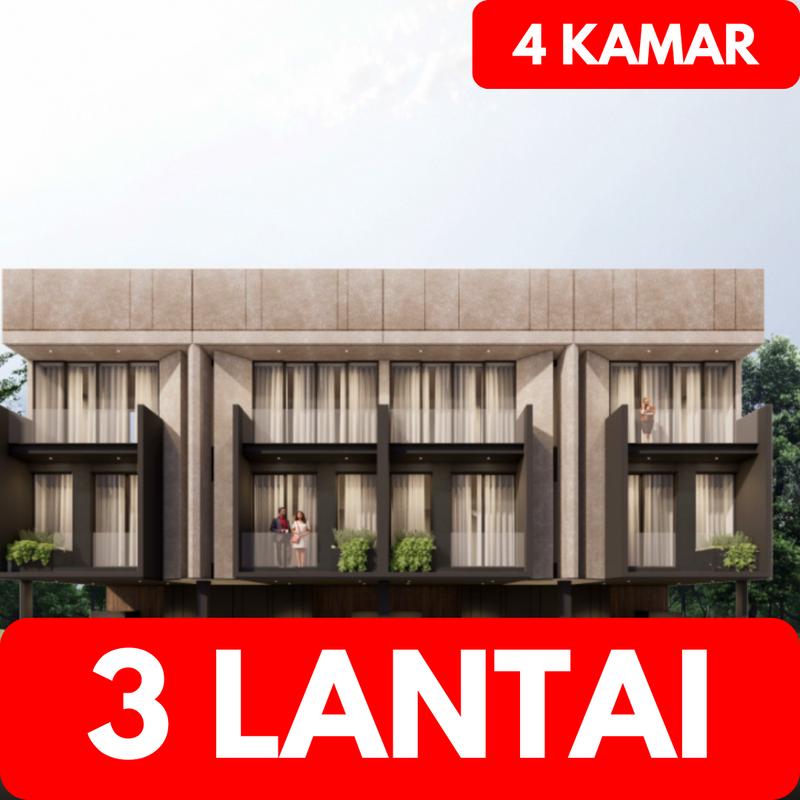 Dijual Rumah 3 Lantai di Permata Hijau Mansion Jakarta Selatan