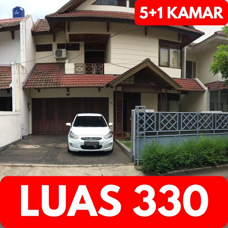 Dijual Rumah 2 Lantai Strategis di Ampera Pejaten Jakarta Selatan - 5+1 Kamar Tidur
