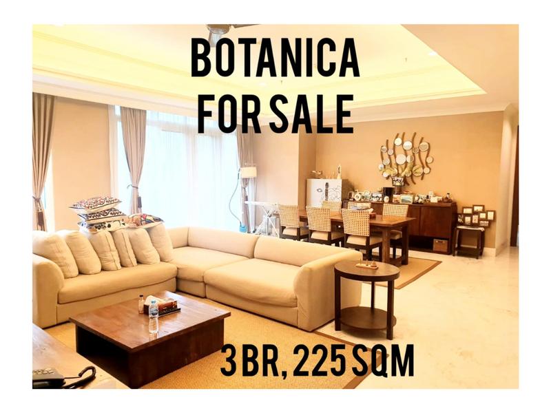 Botanica for Sale in Jakarta Selatan, 3 BR, 225 sqm, Well Maintained Unit, by Inhouse of Botanica - YANI LIM 08174969303