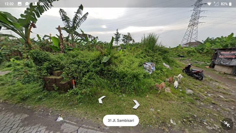 Jual Tanah di Sambisari Surabaya, depan PT Televisi Transformasi Indonesia