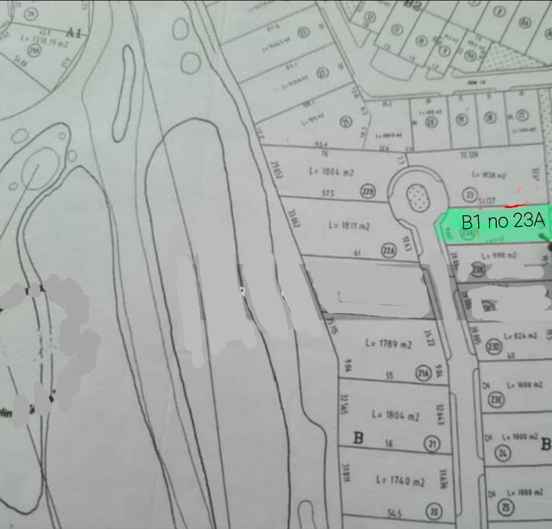 Dijual Tanah Kavling di Teluk Golf Citraland Surabaya - Luas 1053 m2 SHM