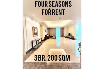 Sewa Apartemen Four Seasons Residence, Nice Maintained, 3 BR, Furnished, Ready to Move in, Direct Owner- Yani Lim 08174969303