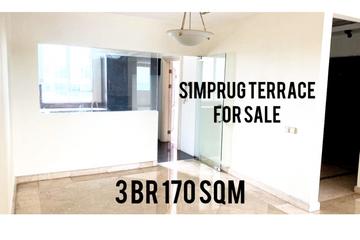 Simprug Terrace Pet Friendly Residencial in Jakarta Selatan For Sale, 3 BR , 170 sqm, CHEAPEST!!!, ONLY IDR 2.5 Bio Direct Owner-  YANI LIM 0817496930