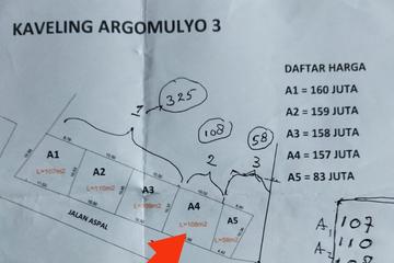 Tinggal  1 Kavling Saja Tanah Kavling Murah Mepet Jalan Aspal, Jalan Wates Yogyakarta