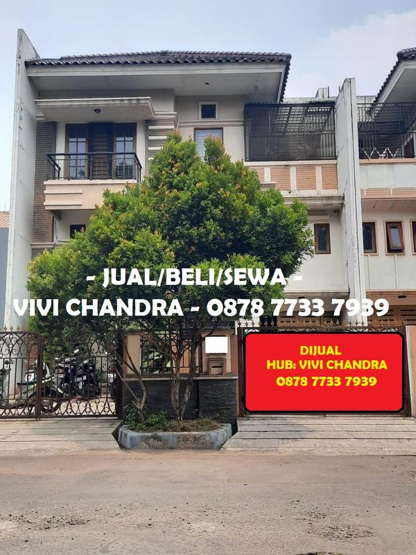 Jual Rumah 3 Lantai di Perumahan Green Garden Jakarta Barat - LT/LB: 200 m2/450 m2