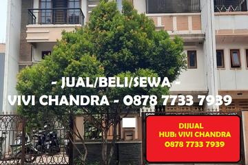 Jual Rumah 3 Lantai di Perumahan Green Garden Jakarta Barat - LT/LB: 200 m2/450 m2