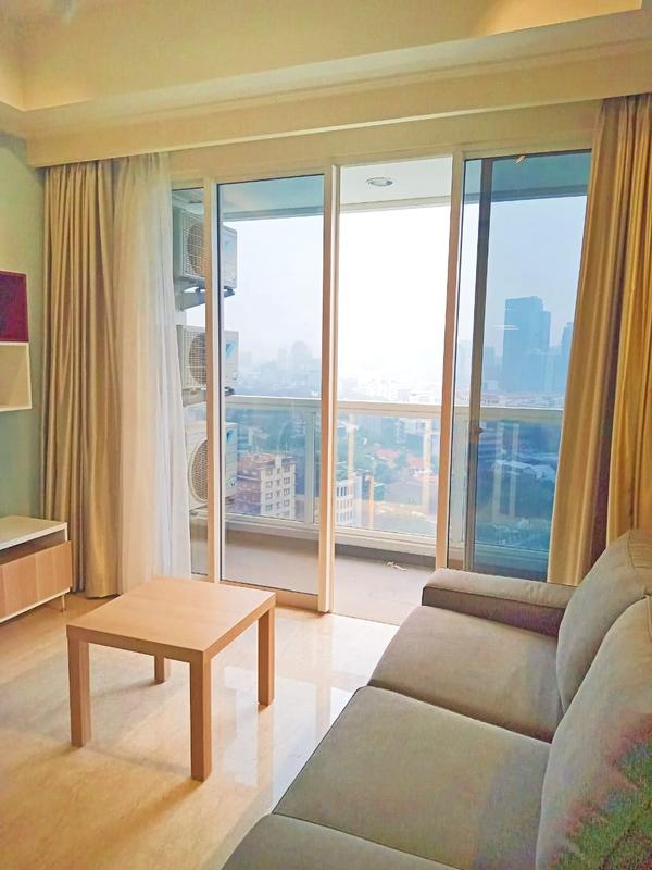 Jual Apartemen Menteng Park Jakarta Pusat, Tower Emerald, Private Lift, Full Furnished, Brand New Unit