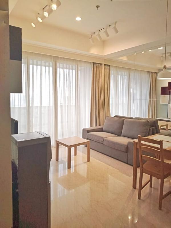 Jual Apartemen Menteng Park Jakarta Pusat, Tower Emerald, Private Lift, Full Furnished, Brand New Unit