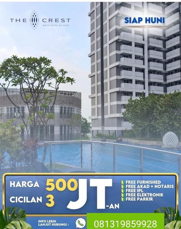 Jual Apartemen West Vista Cengkareng Jakarta Barat