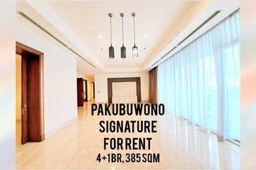 Pakubuwono Signature Apartment for Rent, 4+1 BR, 385 sqm, Well Maintained Unit, Direct Owner - YANI LIM 08174969303