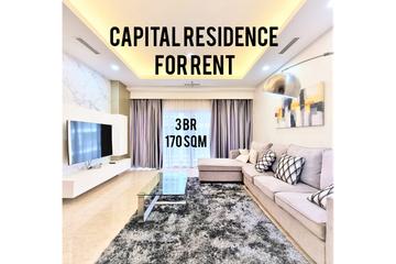Capital Residence at SCBD for Rent, Ready to Move In, 3 BR, 170 sqm, Direct Owner - YANI LIM 08174969303