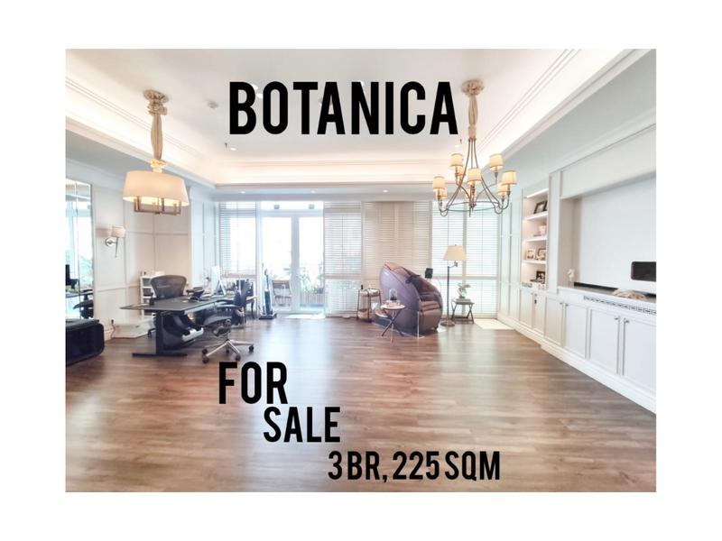Botanica Apartment for Sale, 3 BR, 225 sqm, Renovated, Nice Interior Design, BY INHOUSE BOTANICA, Direct Owner- YANI LIM 08174969303