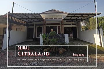 JUAL Rumah Cantik Terawat SHM di Citraland Surabaya