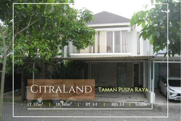 SEWA Rumah Modern Minimalis di CitraLand Surabaya - 3+1 Kamar Tidur, 2 Lantai