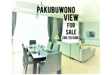 Pakubuwono View Apartment for Sale, 2 BR, 153 sqm, Below Market Price, Direct Owner - YANI LIM 08174969303