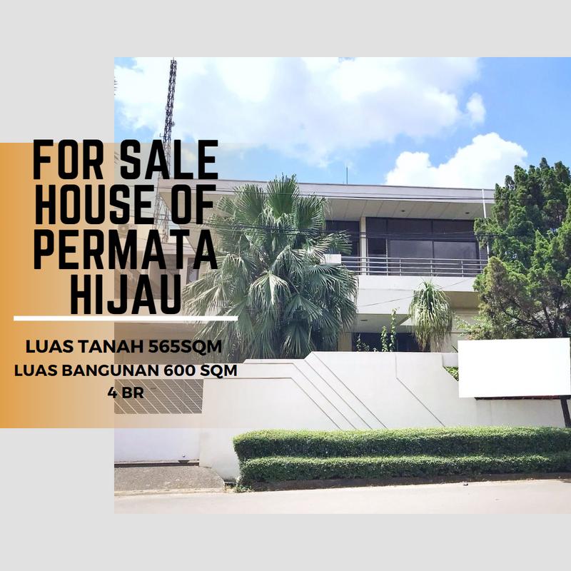 Permata Hijau Strategic Area, Landed House, LT 565 sqm, LB 600 sqm - YANI LIM 08174969303