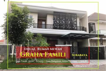 JUAL Rumah Mewah 2 Lantai di Graha Famili Surabaya