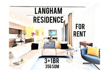 Langham Residence at SCBD for Rent, 3+1 BR, 356 sqm - Yani Lim 08174969303