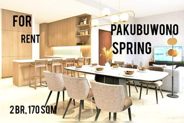 Pakubuwono Spring Apartment for Rent, 2 BR, 170 sqm, Elegance Interior dan Furniture - YANI LIM 08174969303