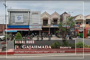 JUAL Ruko Eks Bank Strategis di Jalan Gajahmada Mojokerto