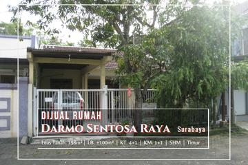 JUAL Rumah Depan Taman SHM di Darmo Sentosa Raya Surabaya