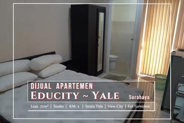 JUAL Apartemen Studio Furnished di Educity Tower Yale, Pakuwon City, Surabaya