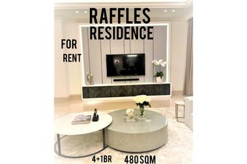Raffles Residence at Kuningan for Rent, 4+1 BR, 480 sqm, Best View, Best Deals -YANI LIM 08174969303