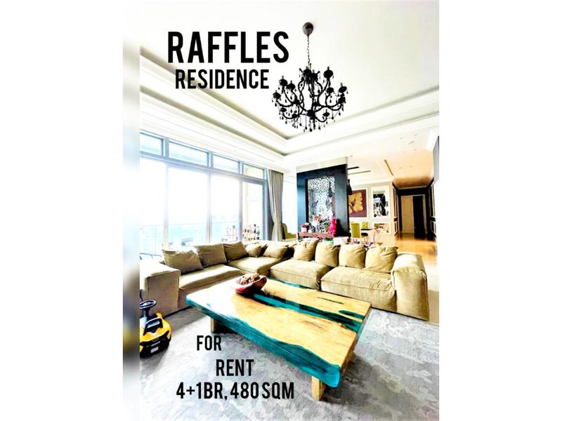 Raffles Residence at Kuningan For Rent, 4+1 BR, 480 sqm, Ready to Move In - YANI LIM 08174969303