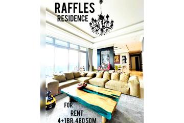 Raffles Residence at Kuningan For Rent, 4+1 BR, 480 sqm, Ready to Move In - YANI LIM 08174969303