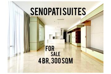 Senopati Suites at SCBD for Sale, 4 BR, 300 sqm, Verry Rare Unit, Best Deals - YANI LIM 08174969303