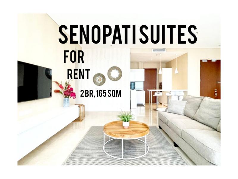Senopati Suites at SCBD for Rent, 2 BR, 165 sqm, Ready To Move in, Best Deals - YANI LIM 08174969303