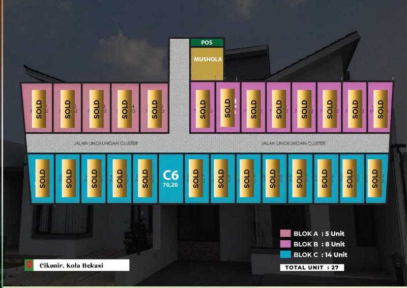 Jual Tanah Kavling Perumahan di Cikunir - 7 Menit Tol Jatiasih Bekasi