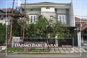Jual Cepat Rumah Bagus Depan Taman SHM di Darmo Baru Barat Surabaya