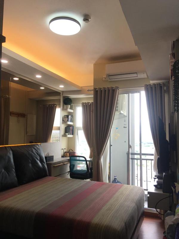 Sewa Apartment Akasa Pure Living BSD Tangerang Selatan - Tipe Studio Corner, Complete Fully Furnished, New Excellent Unit