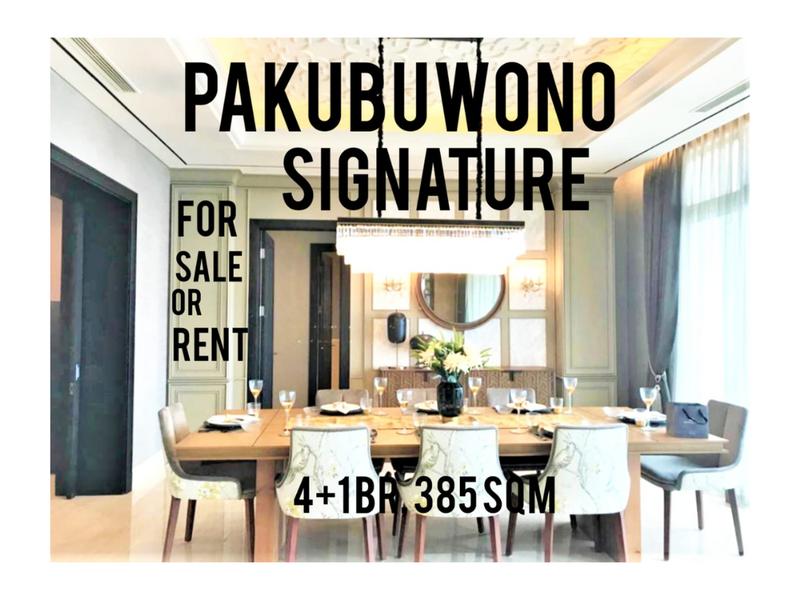 Pakubuwono Signature for Sale, 4+1 BR, 385 sqm, Direct Owner, Best Deals - YANI LIM 08174969303