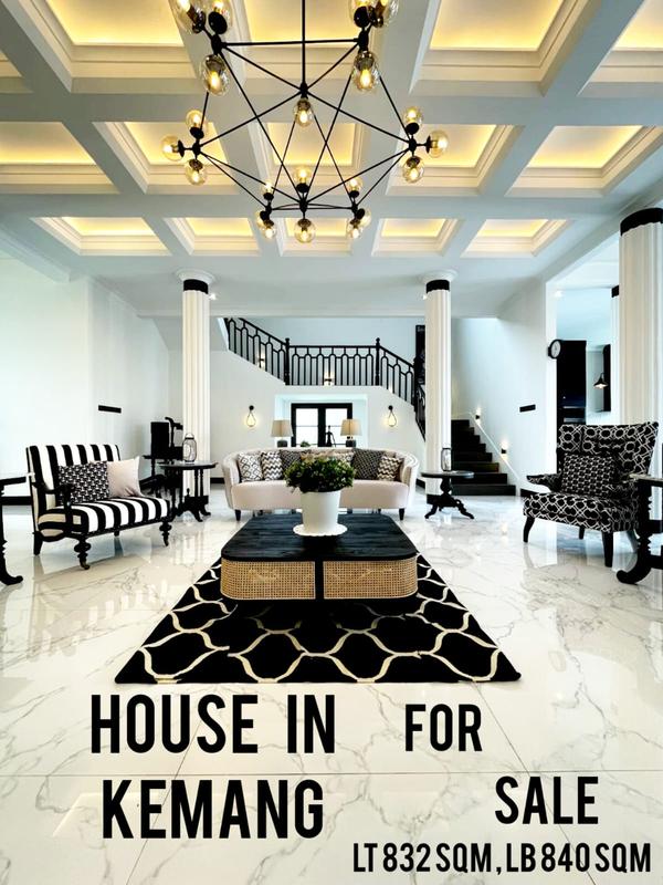 Rumah Baru Mewah Dijual di Kemang Jakarta Selatan - LT 832 m2, LB 840 m2 - YANI LIM 081749693