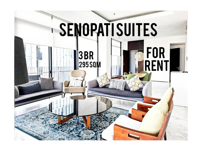 Disewakan Apartemen Senopati Suites SCBD, 3 BR, 295 m2, Direct Owner - YANI LIM 08174969303