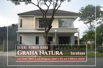 Jual Rumah Baru Modern Minimalis di Graha Natura Surabaya